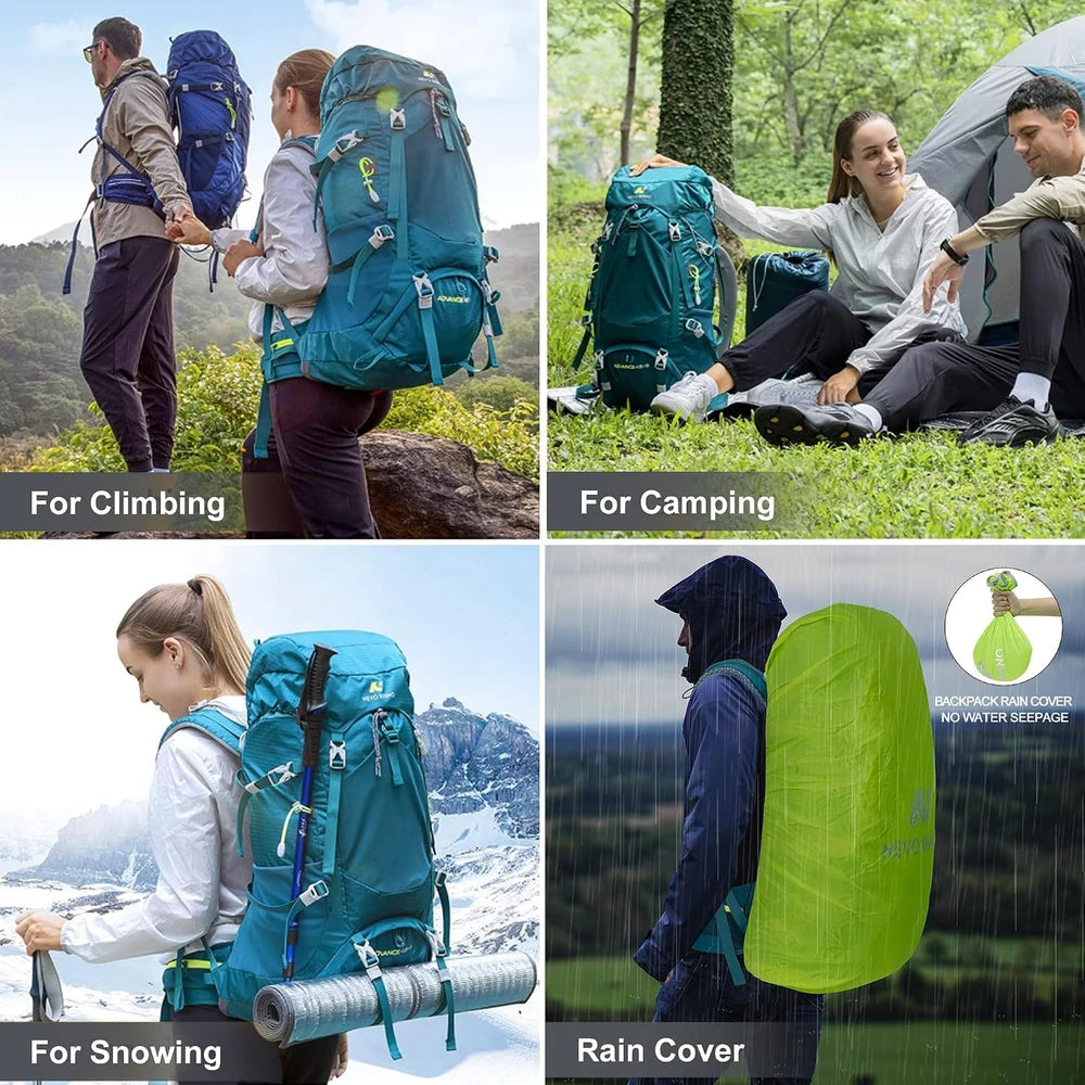 TrailPeak AdventurePro 50L Hiking Backpack